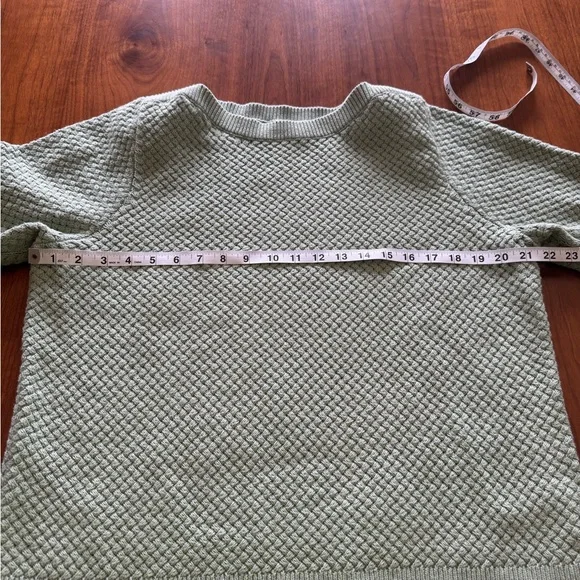 L.L. Bean Basketweave Boatneck Sweater - Picture 5 of 10
